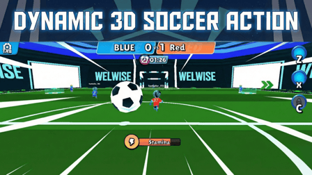 Obby Football Soccer 3D - Screenshot 2