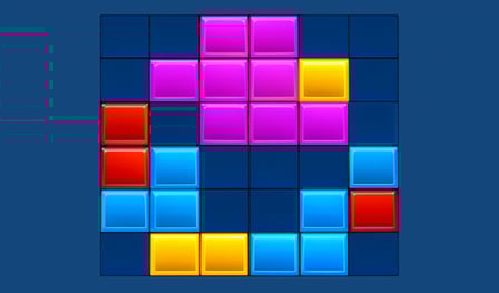 Puzzle block: underwater world