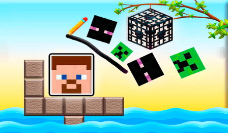 BlockCraft: Save Steve from Zombies!