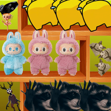 Memes on the shelves - labubu, brainrot