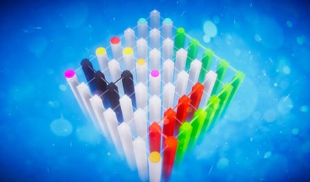 Connect The Dots With Lines 3D