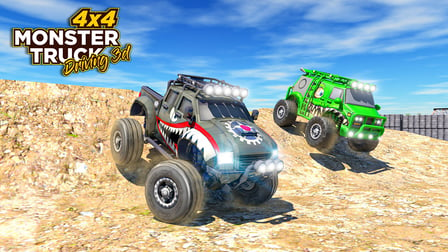 4x4 Monster Truck Driving 3d