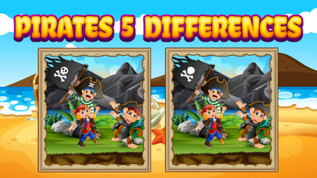 Pirates 5 Differences