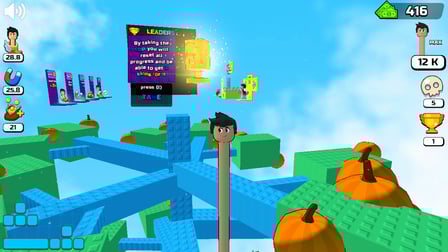 Obby: Eat and Grow a Neck 3D +1 for Every Step - Screenshot 3