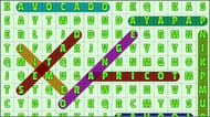 Word Search Fruits