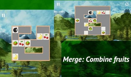 Merge: Combine fruits