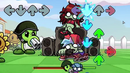 Friday Night Funkin' Plants vs. Rappers - Screenshot 2