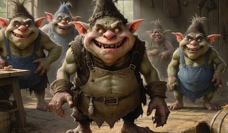 Defeat the trolls