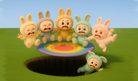 Game Labubu: Selamatkan Dari Jatuh 3D