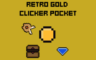 Retro Gold Clicker Pocket