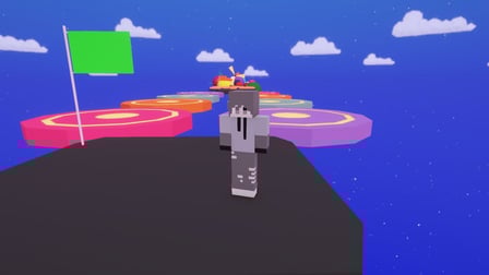 Obby Don't Fall! - Screenshot 1