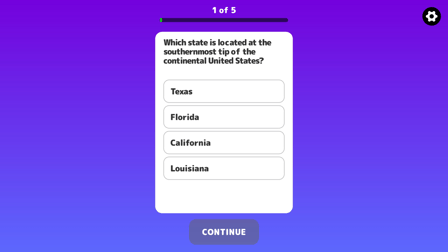Us Map Quiz - Screenshot 1