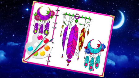 Miraculous Dream Catcher Coloring Book