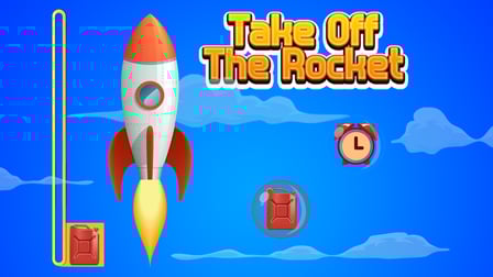 Take Off The Rocket and Collect The Coins