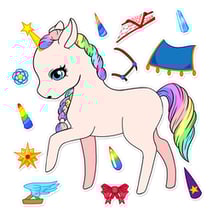 Chibi Unicorn Dress Up