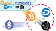 BITCOIN vs ETHEREUM DASH IOTA