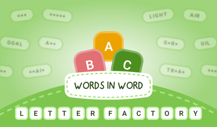 Words in Word: Letter Factory