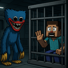 Run away from Huggy Wuggy