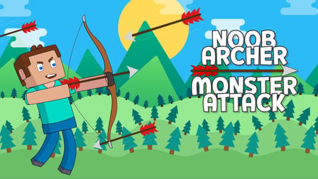 Noob archer monster attack