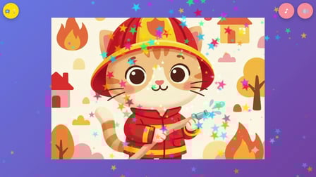 Purr-fect Puzzles: Kitten Jobs - Screenshot 3