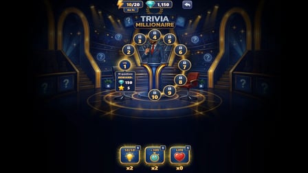 Trivia Millionaire - Screenshot 2