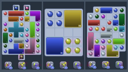 Color Shapes: Ball Sorting - Screenshot 1