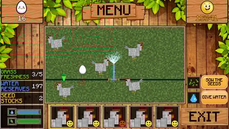 Cube Farm. The Egg Magnate! - Screenshot 2