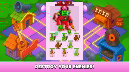 Trend Family: Merge Arena - Screenshot 1