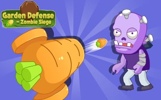 Garden Defense Zombie Siege