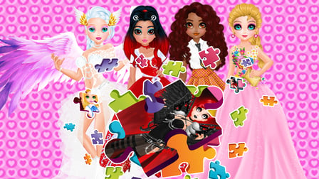 Puzzles Princesses and Angels New Look