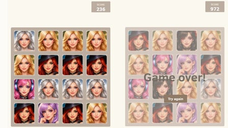 2048 Anime Girls - Screenshot 2