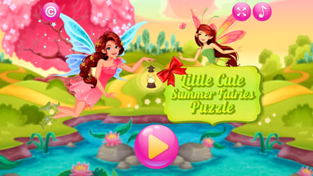 Little Cute Summer Fairies Puzzle