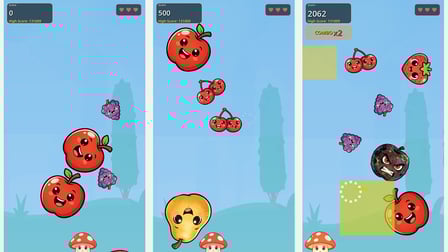 Fruit Rebound - Screenshot 1