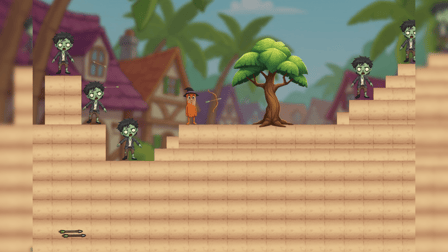 Mr.Tung Shoot Zombie - Screenshot 1