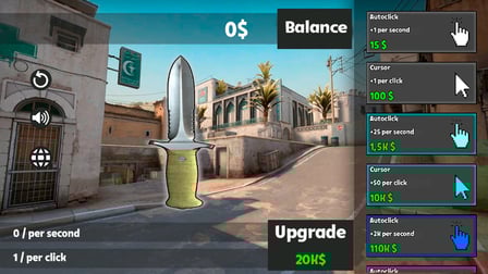 Upgrade your knife! - Screenshot 1