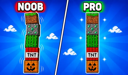 Mineblocks - Build Tower