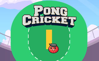 Pong Cricket