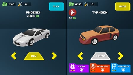 Racing: Two players - Screenshot 2