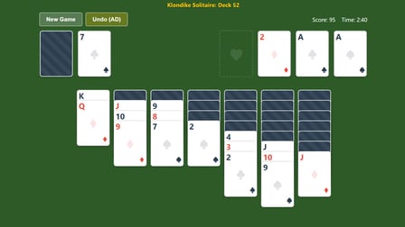 Klondike Solitaire: Deck 52 - Screenshot 1