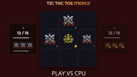 Tic Tac Toe Merge - Screenshot 4
