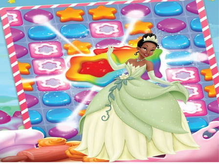 Play Tiana Sweet Matching Game