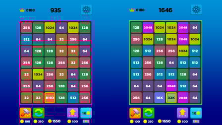 2048 Merge - Screenshot 3