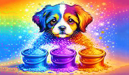 Sand pictures: a cozy sorting