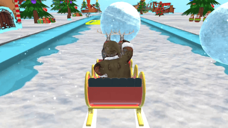 Santa Gift Delivery Christmas Game - Screenshot 2
