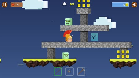 Cube Fighting Evil Monsters - Screenshot 2