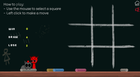 Tic Tac Toe Sprunki - Screenshot 1