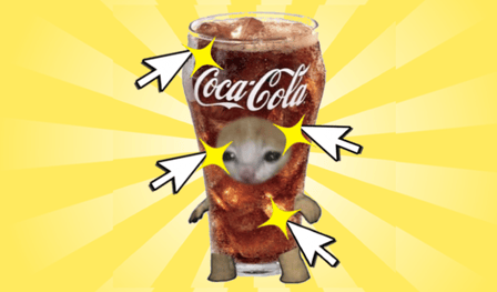 Evolution of Drinks with a Sad Kitten