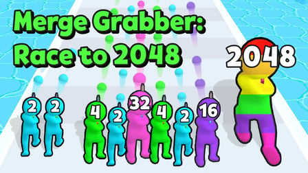 Merge Grabber. Race to 2048