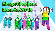 Merge Grabber. Race to 2048