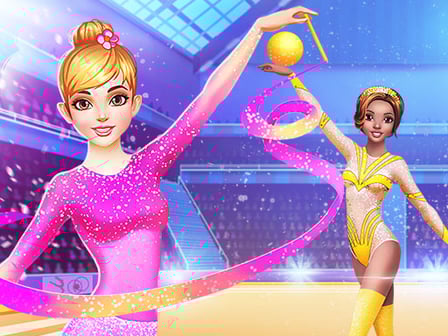 Gymnastics Girls Dress Up Game